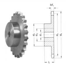 Звездочка цепи ПР-19,05-31,8 z=15 d=25